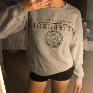 University of Pittsburgh Pitt crewneck